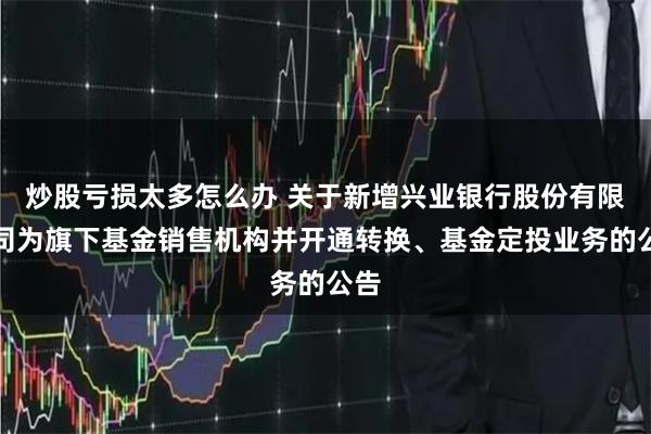 炒股亏损太多怎么办 关于新增兴业银行股份有限公司为旗下基金销售机构并开通转换、基金定投业务的公告